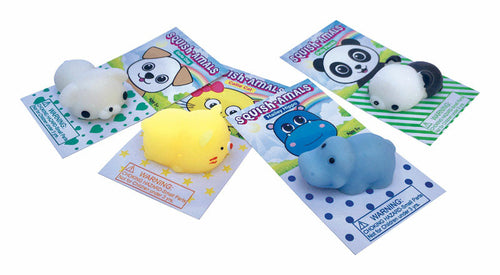 Zorbitz 6796114 Squish-Amals Squishy Animals Toy, Rubber - Case of
