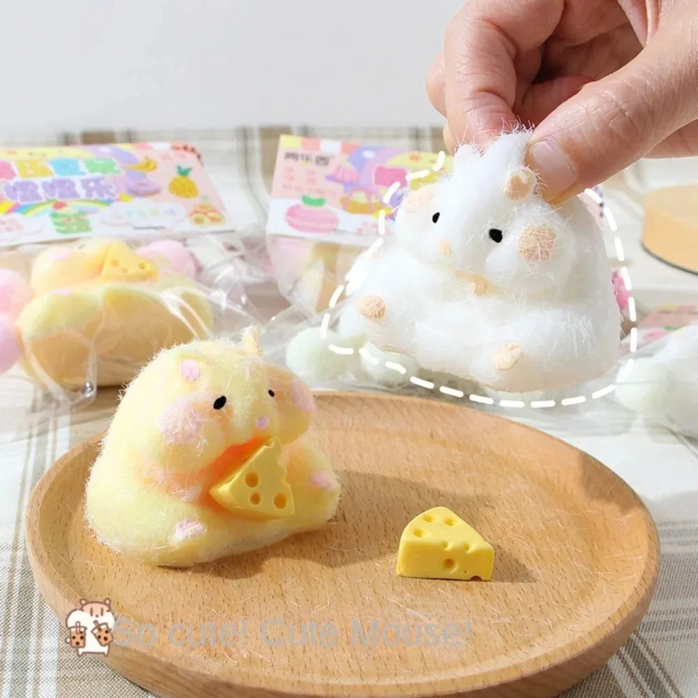 Squishy Hamster Toy Cute Desktop Decor