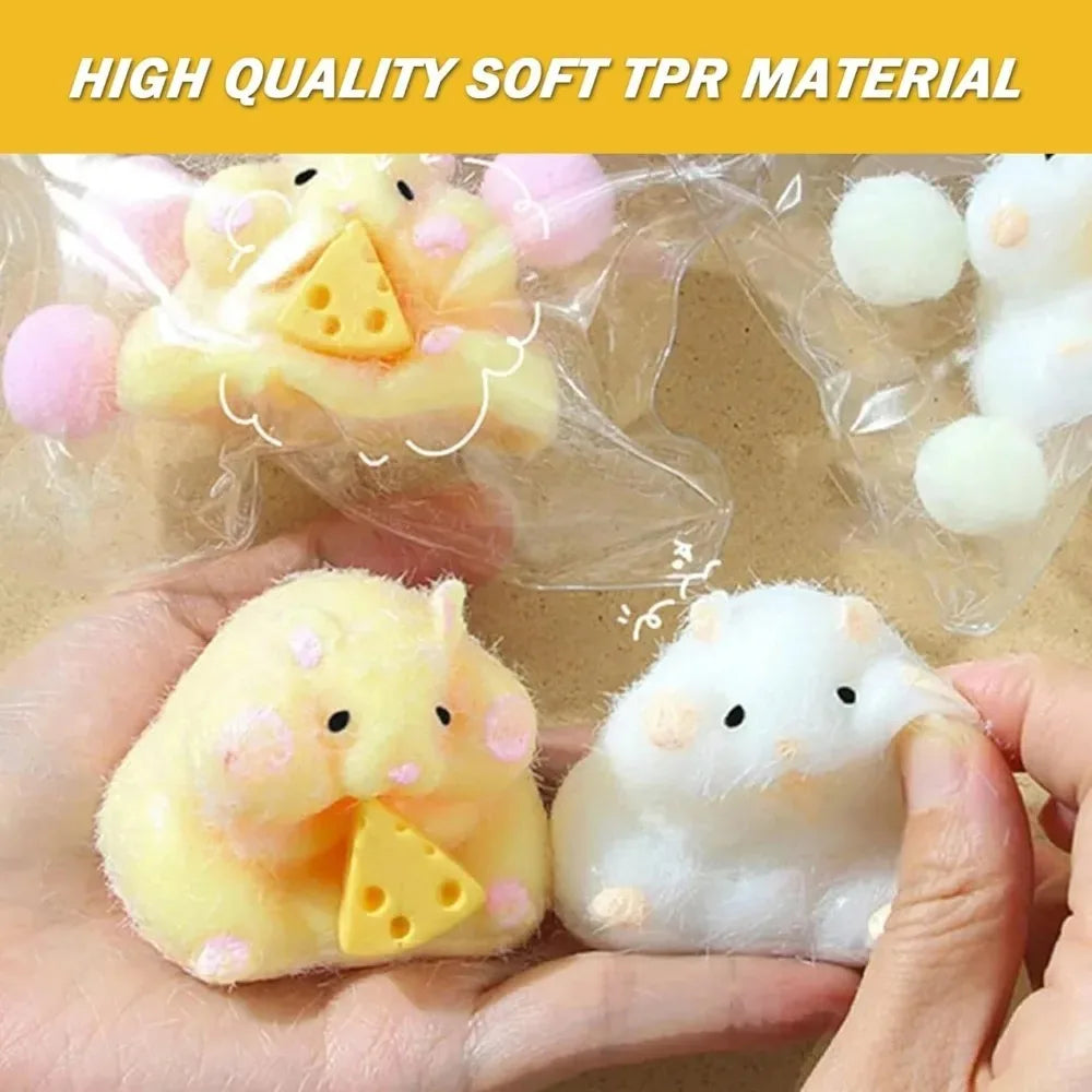 Squishy Hamster Toy Cute Desktop Decor