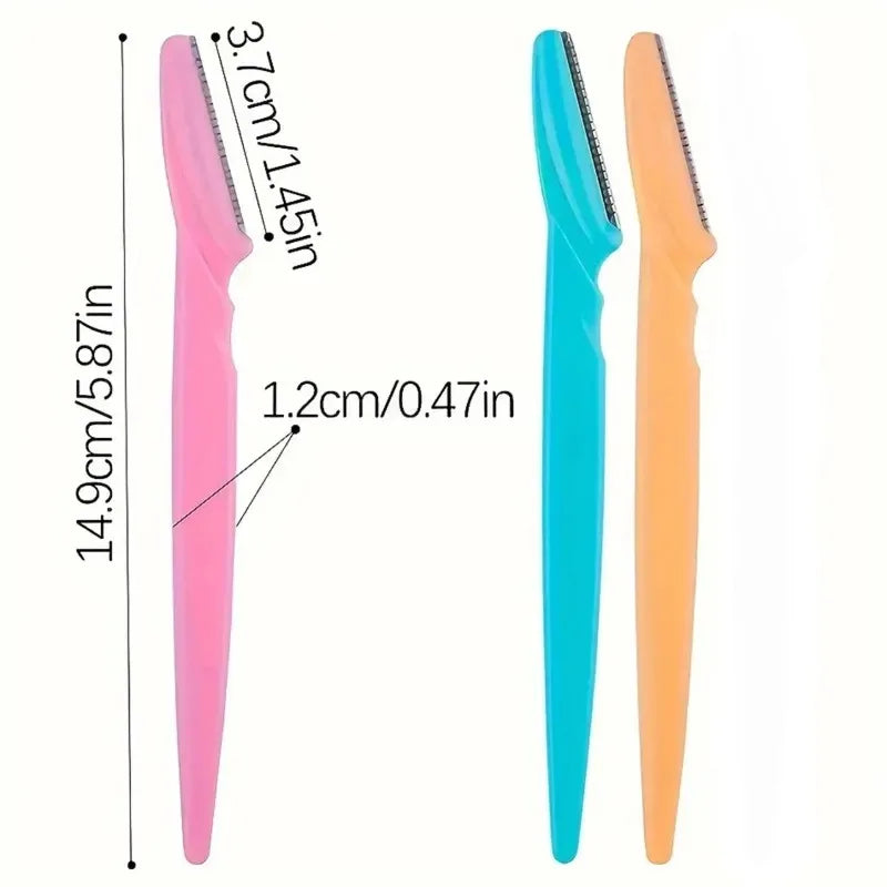 15 Multifunctional Facial Trimming Set, Suitable for Both Women And Men - Eyebrow Trimmer with Safety Cover, Suitable for Eyebro